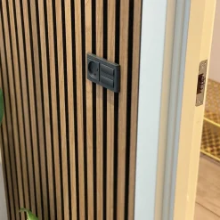 Akustiikkalevy Fibrotech Premium, 22x605x2440mm, öljytty tammi puuviilu