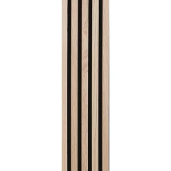 Akustiikkalevy Fibrotech Premium, 22x605x2440mm, vaalea tammi puuviilu