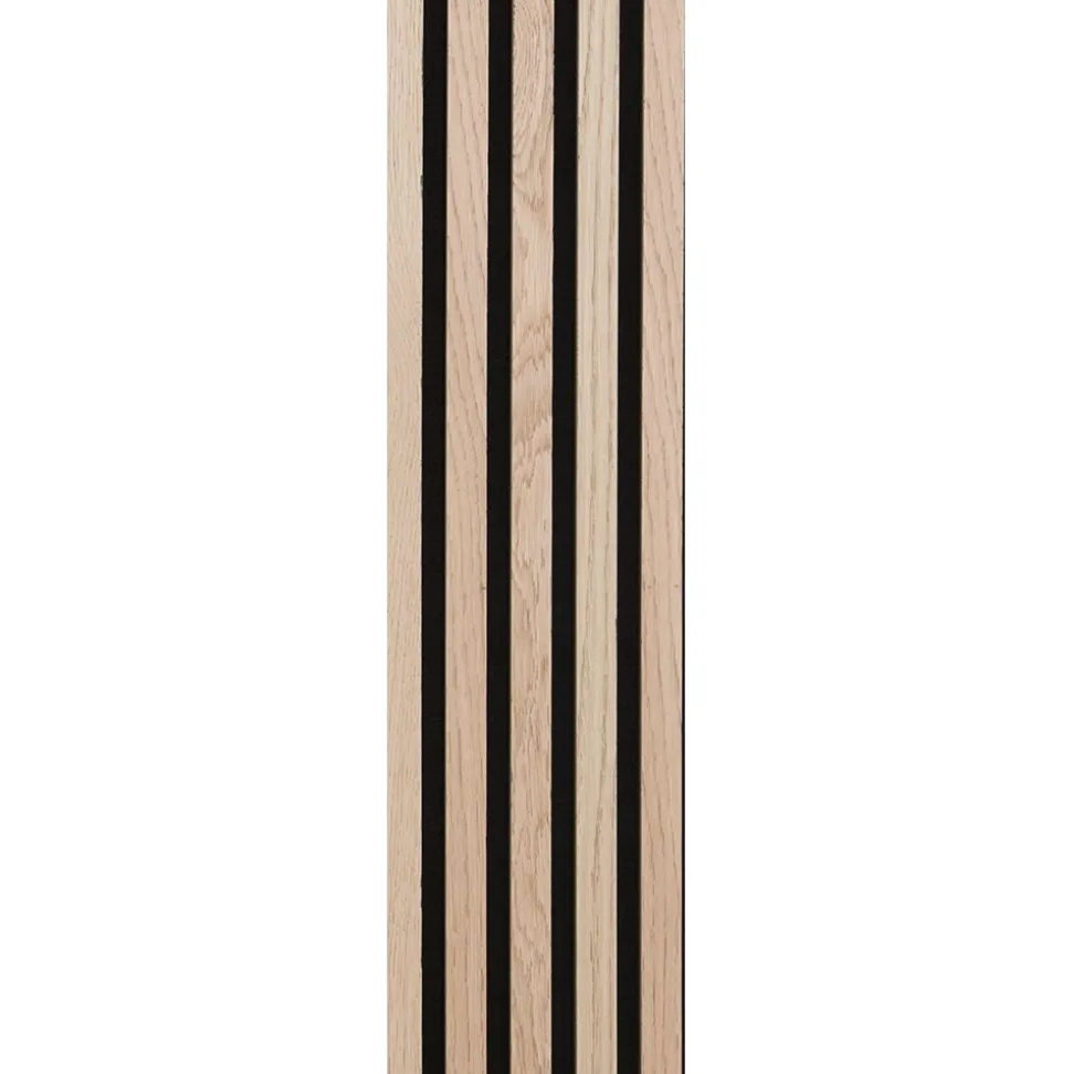 Akustiikkalevy Fibrotech Premium, 22x605x2440mm, vaalea tammi puuviilu