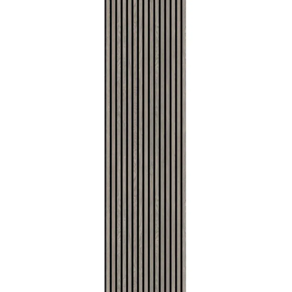 Akustiikkalevy Fibrotech Premium, 22x605x2440mm, harmaa tammi puuviilu