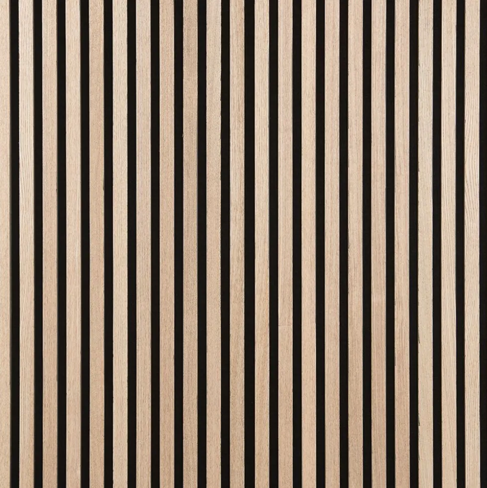 Akustiikkalevy Fibrotech Premium, 22x605x2440mm, saarni puuviilu