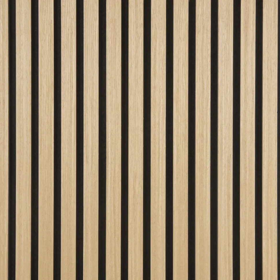 Akustiikkalevy Fibrotech Quanti, 18x520x2440mm, vaalea tammi puuviilu