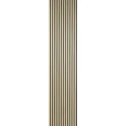 Akustiikkalevy Fibrotech Quanti, 18x520x2440mm, eri värejä puuviilupinnalla