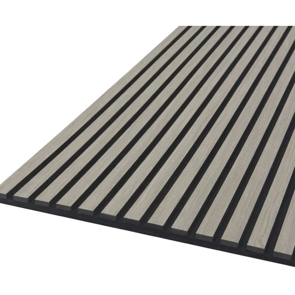 Akustiikkalevy Fibrotech Quanti, 18x520x2440mm, harmaa tammi puuviilu