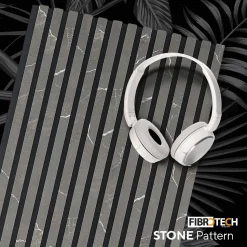 Akustiikkalevy Fibrotech Stone 244, 18x520x2440mm, pattern stone