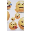 Akustiikkataulu Fibrotech Art Acoustic Emoji I, 9x600x1200mm, valkoinen