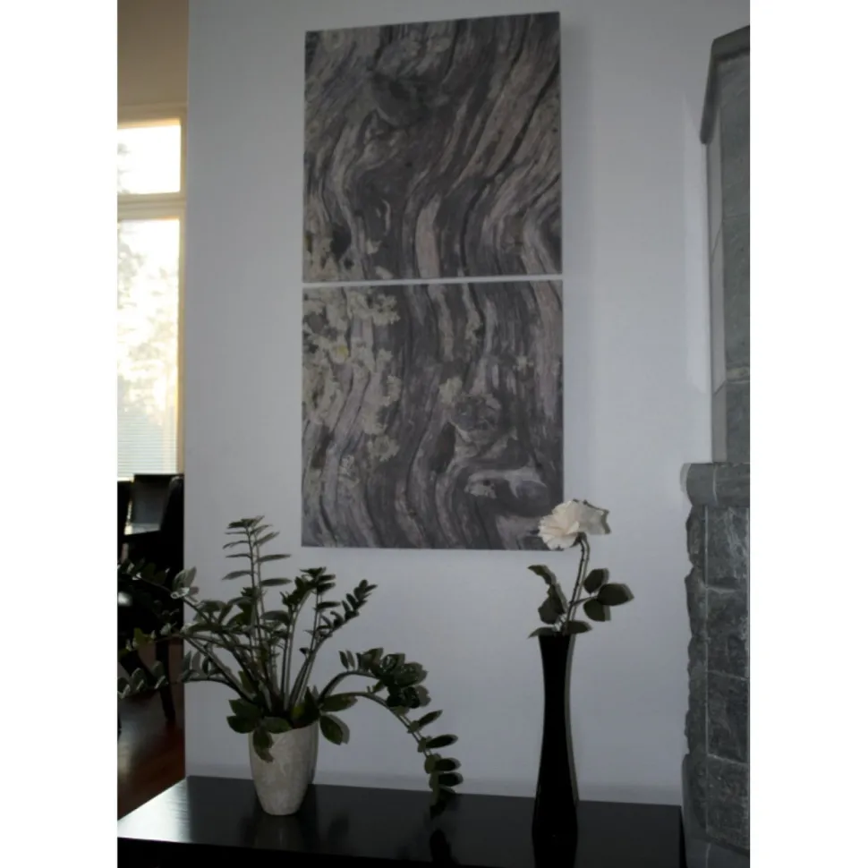 Akustiikkataulu Yeseco Quiet 120x60 cm kollaasi 2 kpl 60x60 cm eri kuvia (myös omalla kuvalla)