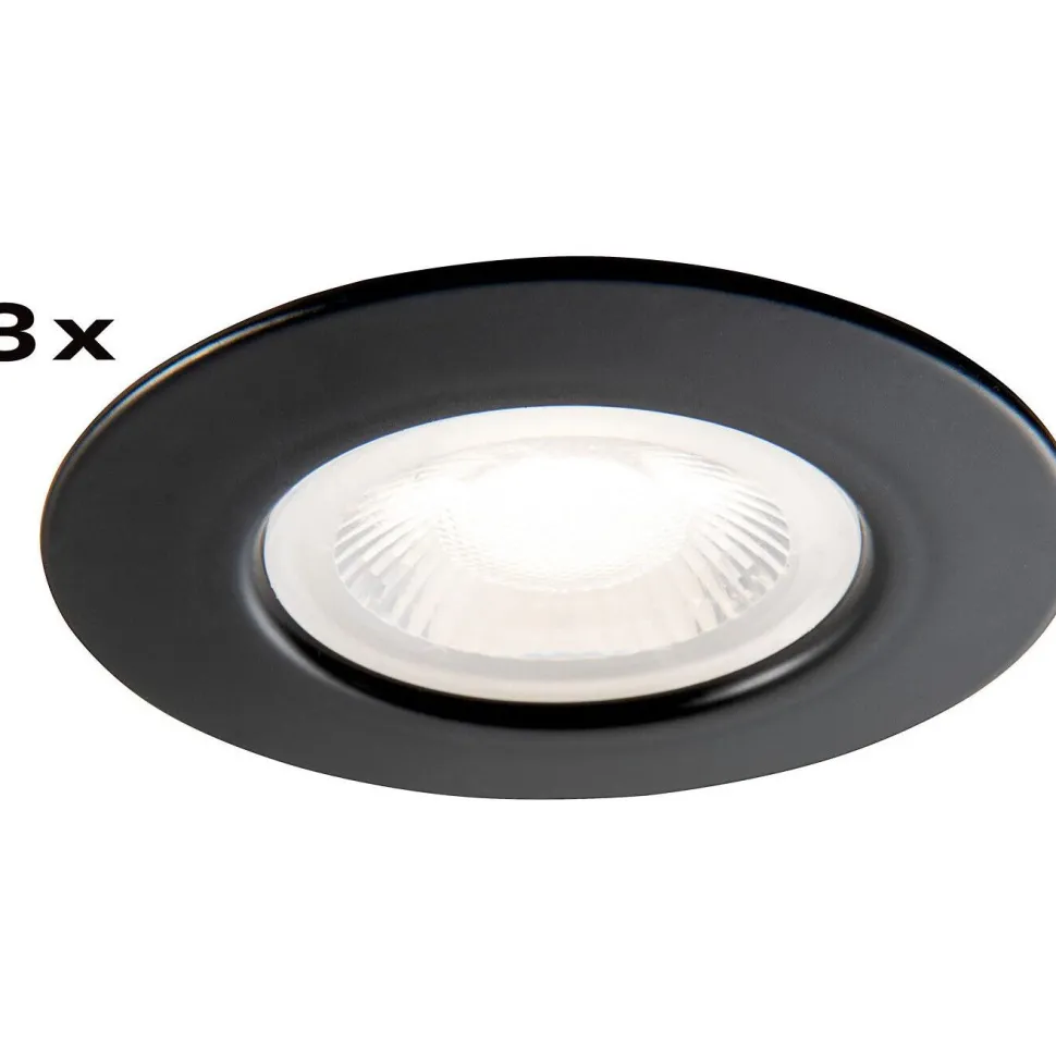 Alasvalo Airam Fio fix, IP44, 6W/930 540lm, himmennettävä, 3kpl, eri vaihtoehtoja