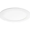 Alasvalo Airam Pro Flat R Duo 170, IP44, 12W, 1000lm, himmennettävä, valkoinen