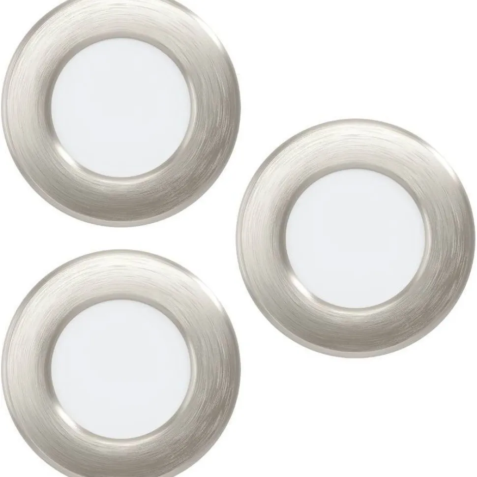 Alasvalosarja 3 x Eglo Fueva 6-z LED RGB/CCT Ø8.6cm IP44