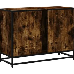 Allaskaappi ilman allasta tekninen puu, 80x33x60 cm, eri värejä (42175)