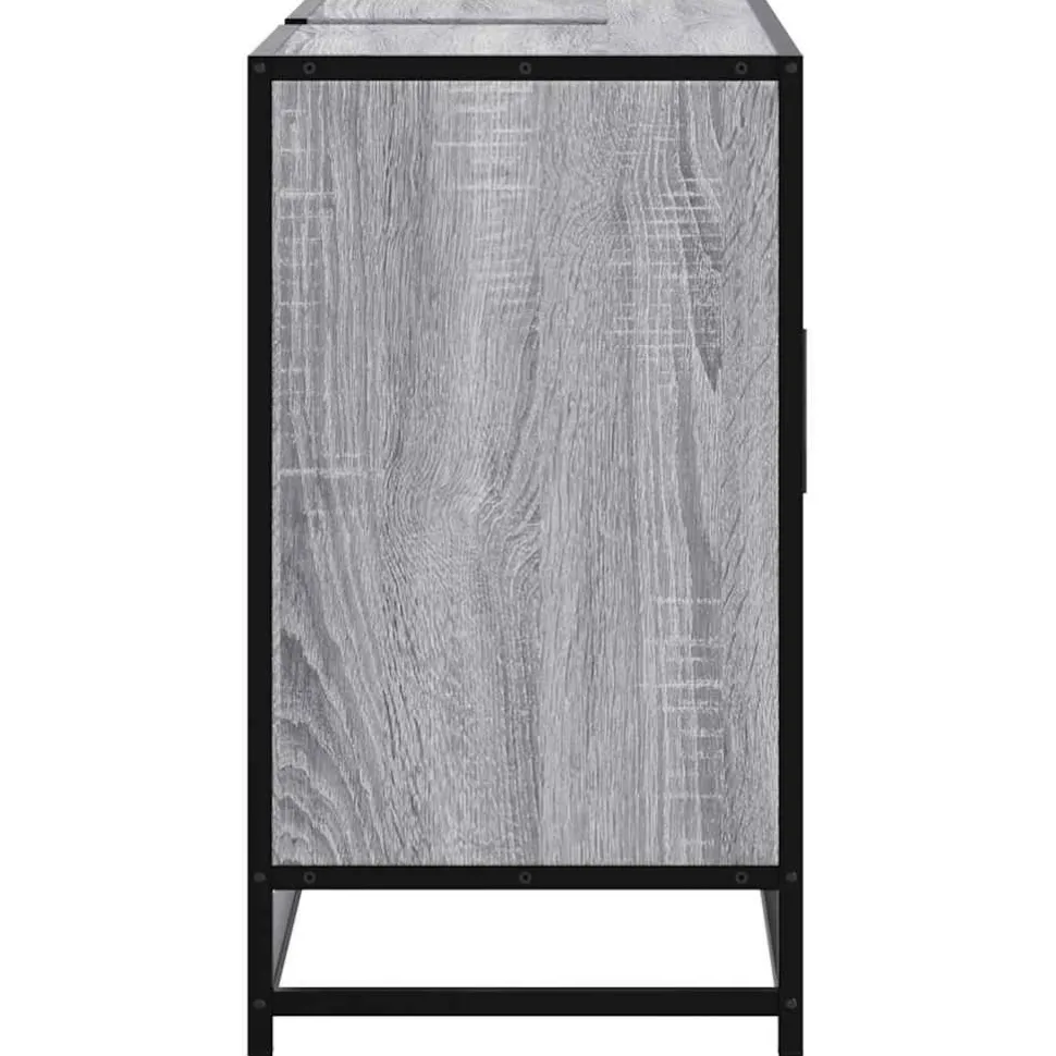 Allaskaappi ilman allasta tekninen puu, 80x33x60 cm, eri värejä (42175)