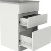 Allaskaappi Nordic Tech NTB 5 560x880x520 valkoinen/rst