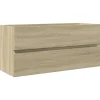 Allaskaappi Sonoma-tammi 100x38,5x45 cm tekninen puu (49639)