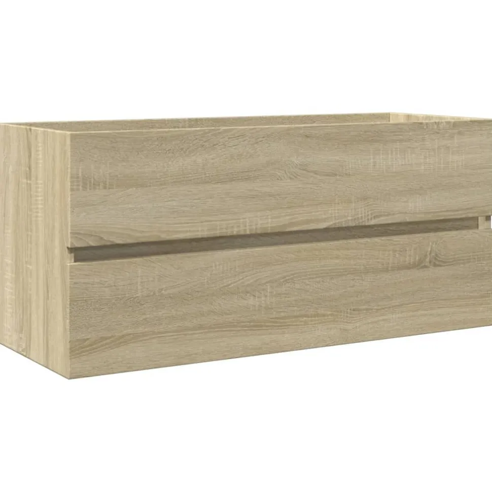 Allaskaappi Sonoma-tammi 100x38,5x45 cm tekninen puu (49639)