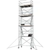 Alumiiniteline Tikli Jumbo 9900-8P, tasokorkeus 8.5m, 250x135cm