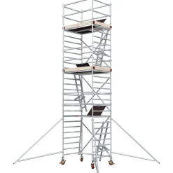 Alumiiniteline Tikli Jumbo 9978-6P, tasokorkeus 6.5m, 180x135cm