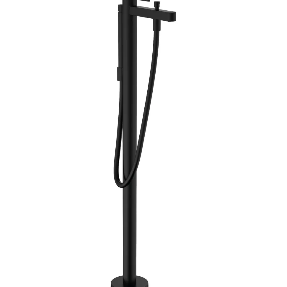 Ammehana Hansgrohe Finoris lattia-asennukseen, mattamusta