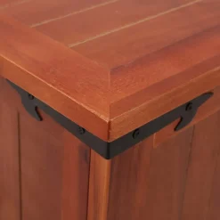 Arkkupöytä kiinteä akaasiapuu 60x25x22 cm