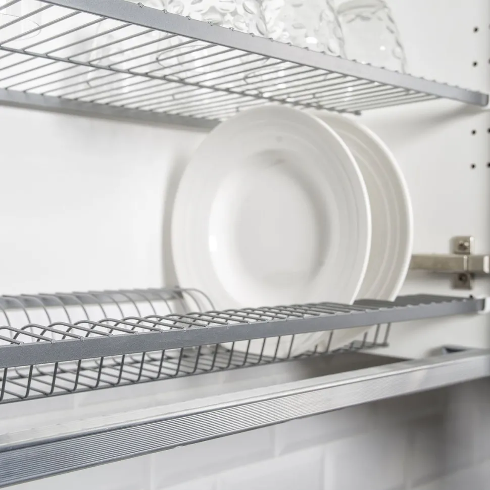 Astiankuivauskaapin runko Ideal Keittiöt 703mm valkoinen