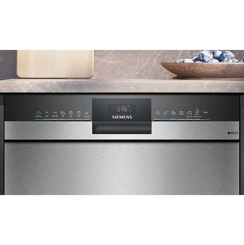 Astianpesukone Siemens SN45ZS08CE, tason alle, 60cm, teräs