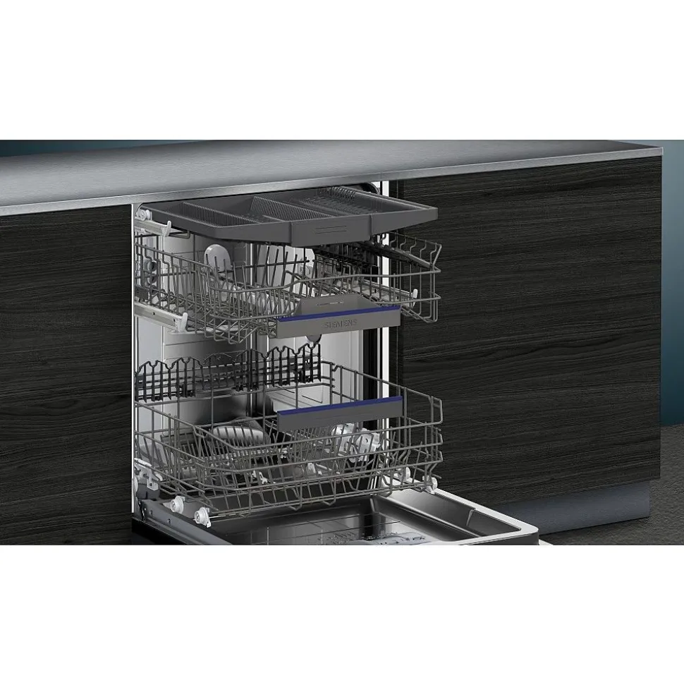 Astianpesukone Siemens SN45ZS08CE, tason alle, 60cm, teräs