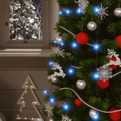 Aurinkoenergia keijuvalot 2 kpl 2x200 LED sisä/ulko eri värejä