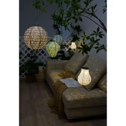 Aurinkokennolyhty Paulmann Pauleen Sunshine Charm, IP44, 3500K, tummansininen