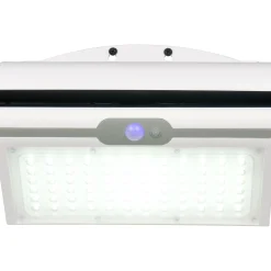 Aurinkokennoseinävalaisin Trio Macapa LED ladattava liike- ja hämärätunnistin 4000K valkoinen