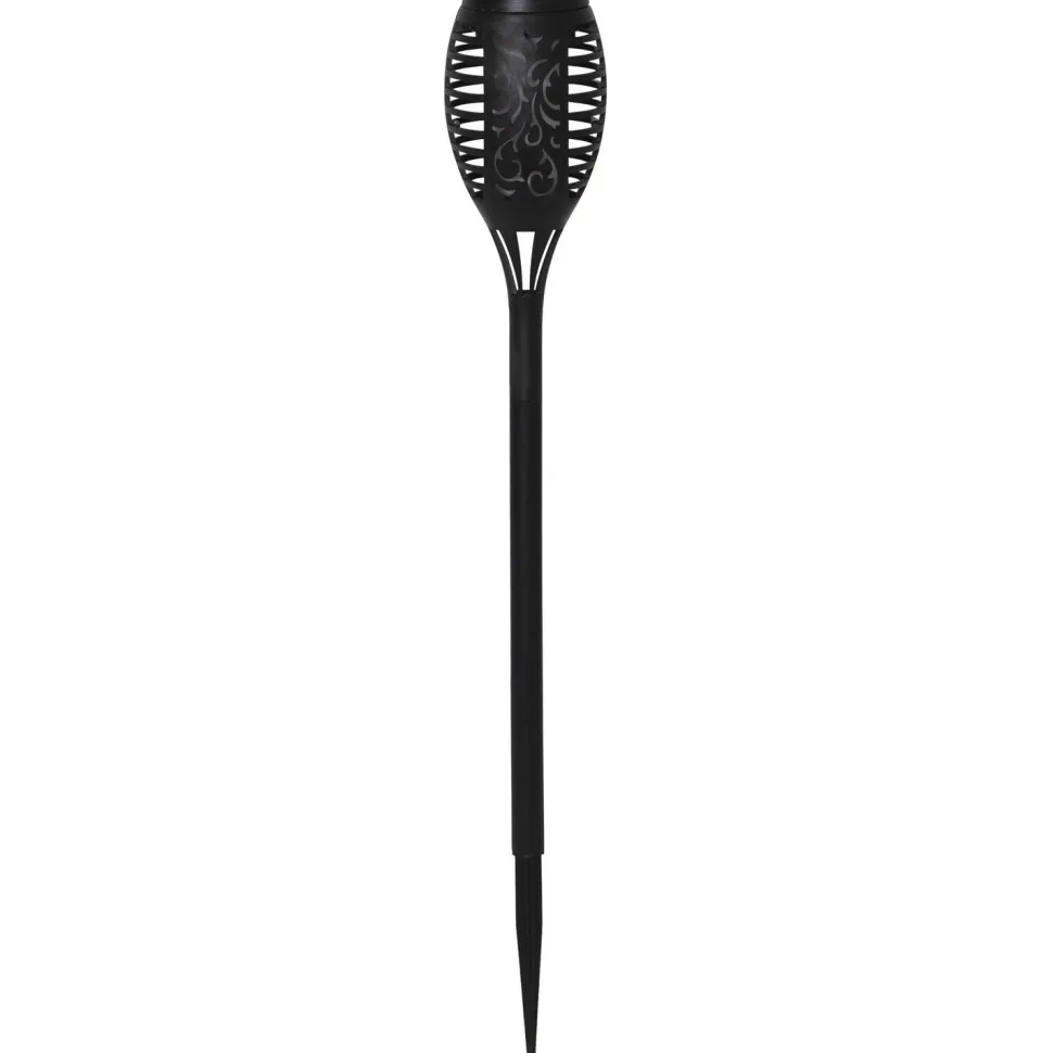 Aurinkokennovalaisin Star Trading Flame Mini, 70x70x400mm, 3kpl, musta