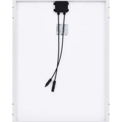 Aurinkopaneelit 2kpl, 100 W, yksikiteinen alumiini ja turvalasi