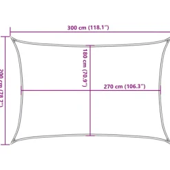 Aurinkopurje, 160 g/m² HDPE, eri värejä ja kokoja (16419)