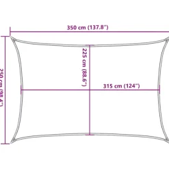 Aurinkopurje, 160 g/m² HDPE, eri värejä ja kokoja (16419)