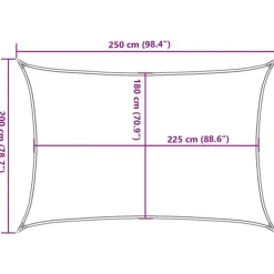 Aurinkopurje, 160 g/m² HDPE, eri värejä ja kokoja (16419)