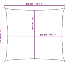 Aurinkopurje, 160 g/m² HDPE, eri värejä ja kokoja (16419)