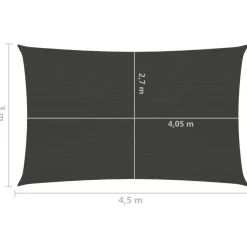 Aurinkopurje suorakulma, HDPE, 160g/m², eri kokoja ja värejä