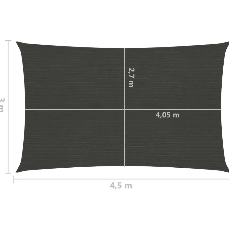 Aurinkopurje suorakulma, HDPE, 160g/m², eri kokoja ja värejä