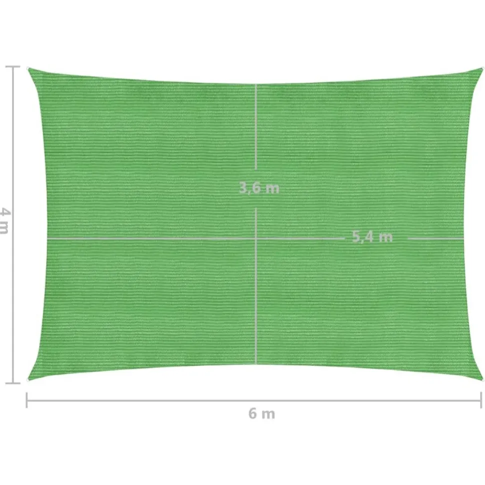 Aurinkopurje suorakulma, HDPE, 160g/m², eri kokoja ja värejä