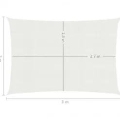 Aurinkopurje suorakulma, HDPE, 160g/m², eri kokoja ja värejä