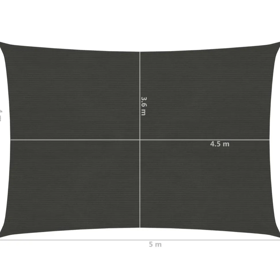 Aurinkopurje suorakulma, HDPE, 160g/m², eri kokoja ja värejä