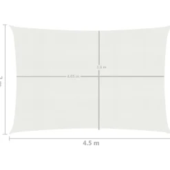 Aurinkopurje suorakulma, HDPE, 160g/m², eri kokoja ja värejä