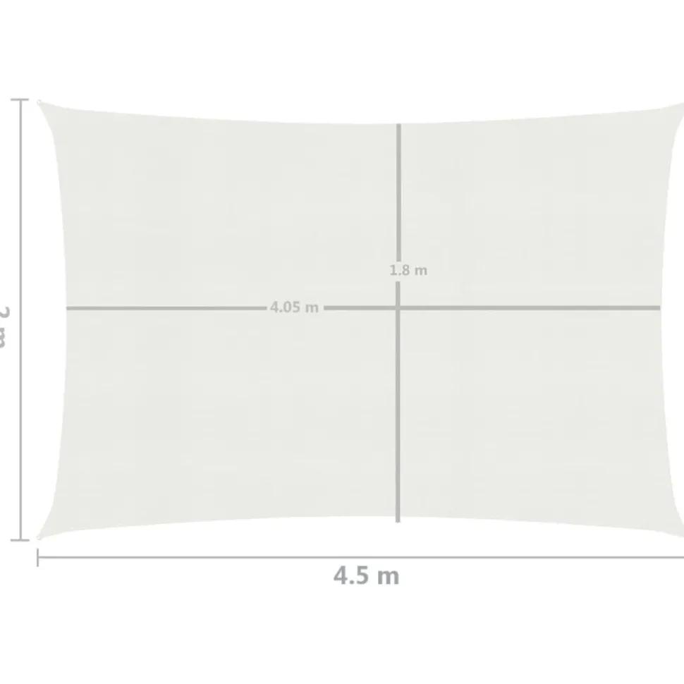 Aurinkopurje suorakulma, HDPE, 160g/m², eri kokoja ja värejä