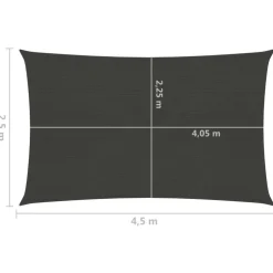 Aurinkopurje suorakulma, HDPE, 160g/m², eri kokoja ja värejä