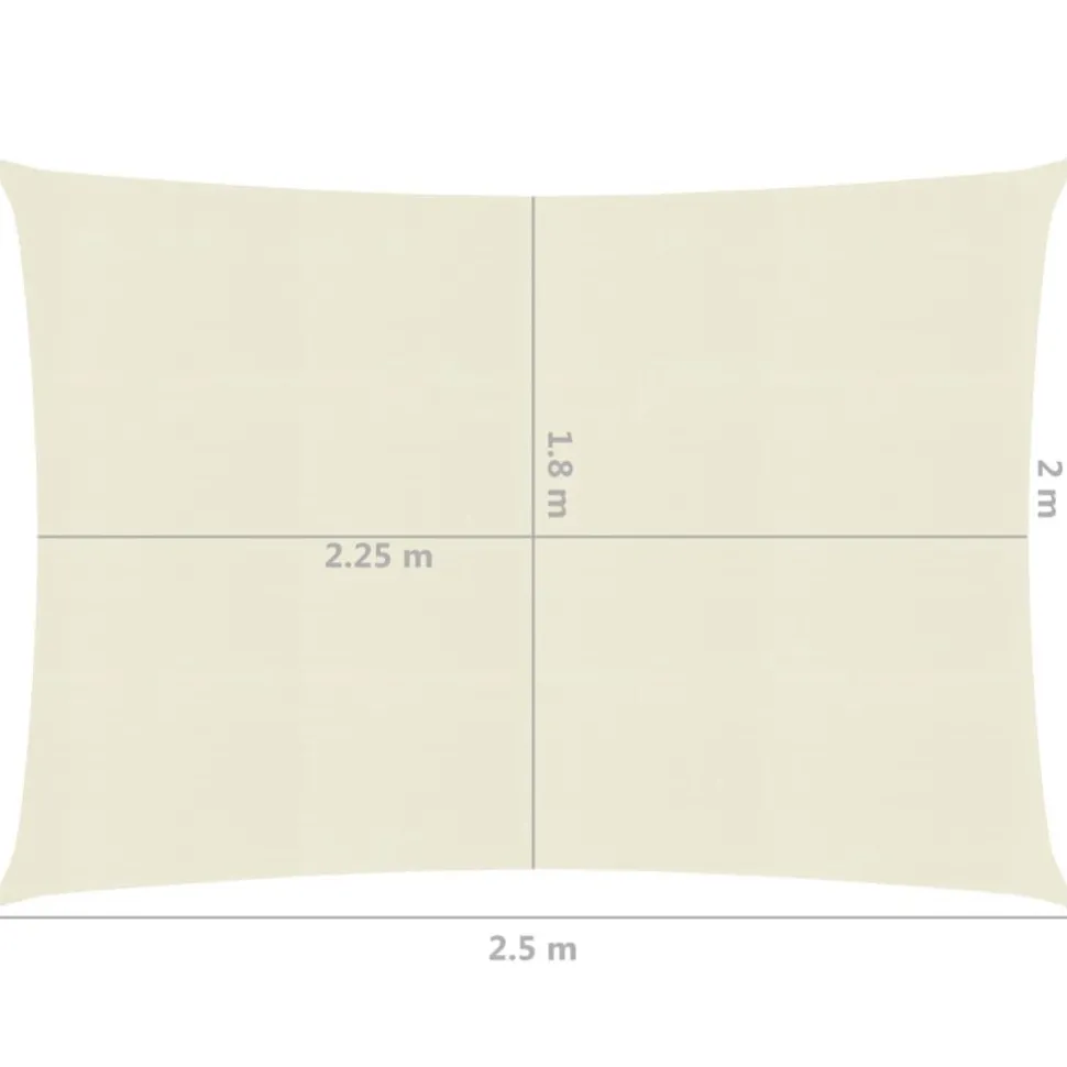 Aurinkopurje suorakulma, HDPE, 160g/m², eri kokoja ja värejä