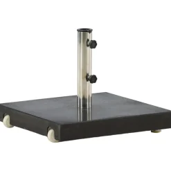 Aurinkovarjon jalka Venture Home Stathera, neliskulmainen, 40kg, musta graniitti