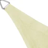 Aurinkovarjo purje HDPE kolmikulmainen 3.6x3.6x3.6 m kerma