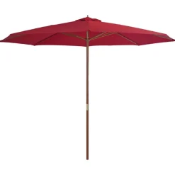 Aurinkovarjo puurungolla 350cm, eri värejä