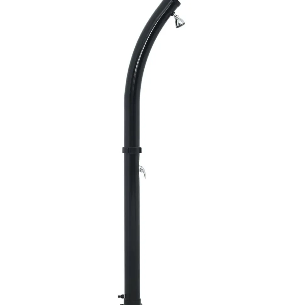 Aurinkovoimasuihku 214 cm 20 l musta