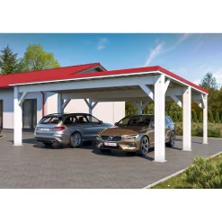 Autokatos Holzbrüder Ralf 42m2, kantavuus 250 kg/m²