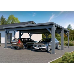 Autokatos Holzbrüder Ralf 42m2, kantavuus 250 kg/m²